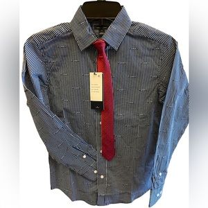 NWT Boys Tommy Hilfiger dress shirt SZ 12